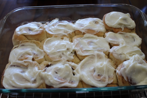 Iced Cinnamon Rolls