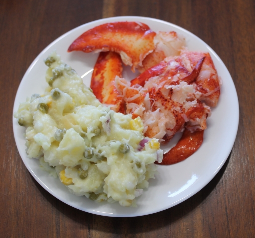 Lobster and potato Salad